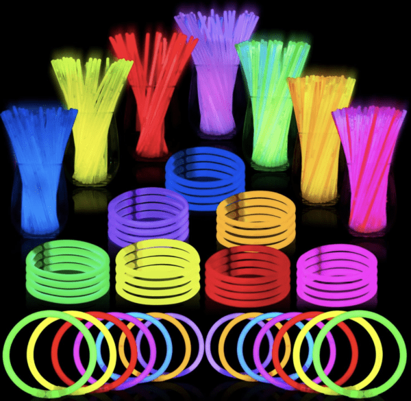 8" Glow Sticks- 100 Pack